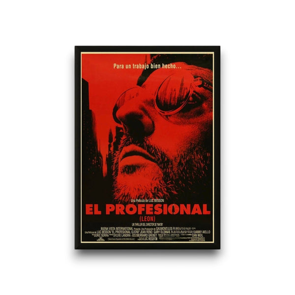 Affiche de Film Vintage - Le Professionnel