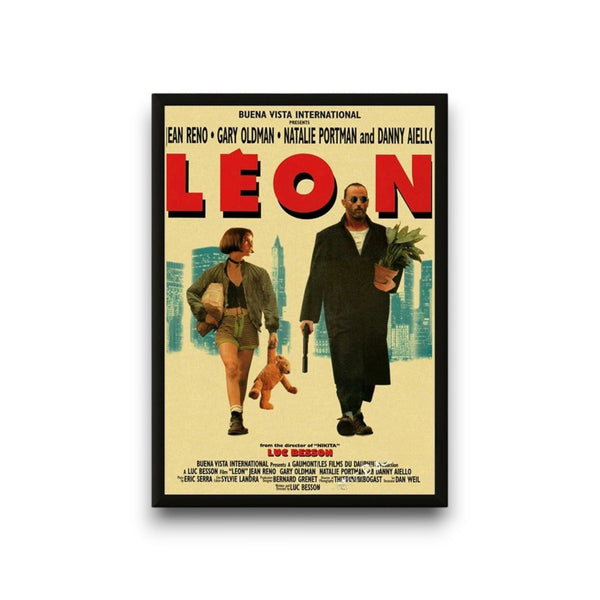 Affiche de Film Vintage - Léon