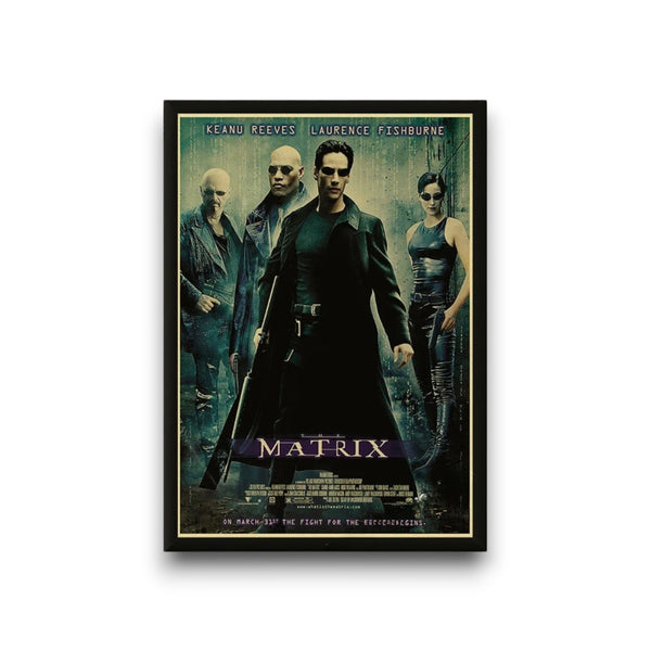 Affiche de Film Vintage - Matrix