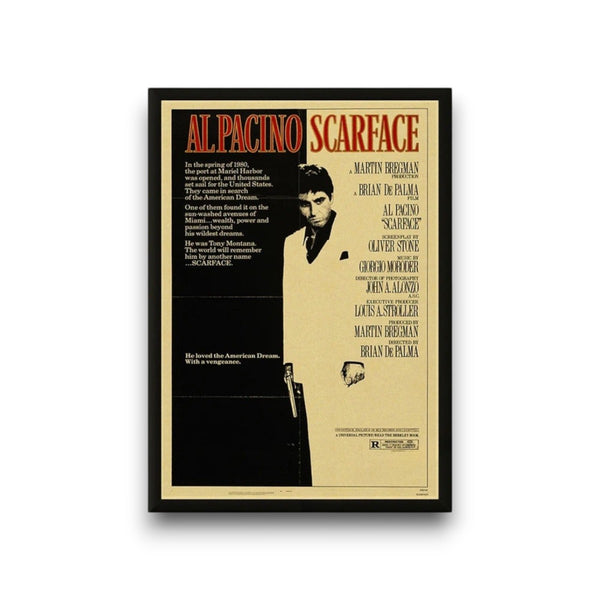 Affiche de Film Vintage - Scarface