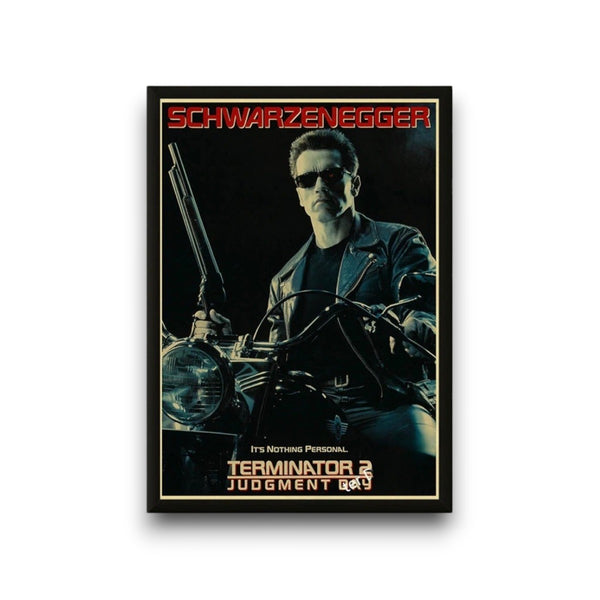 Affiche de Film Vintage - Terminator 2