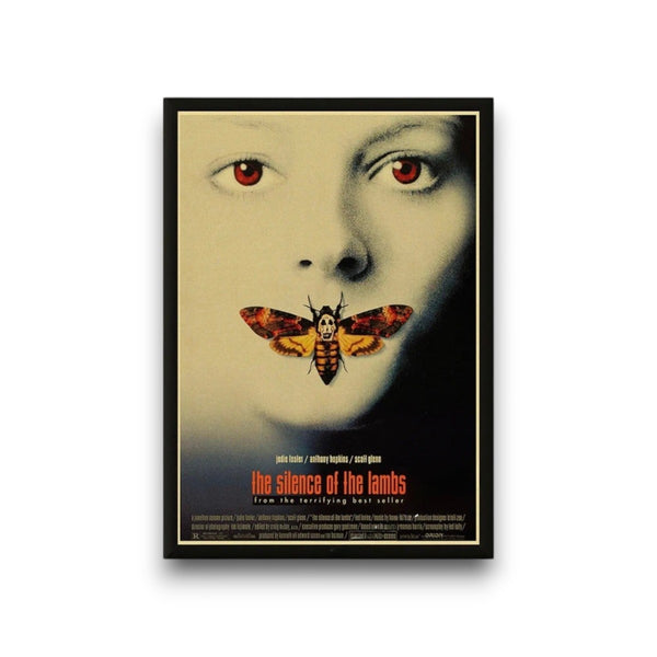 Affiche de Film Vintage - The Silence Of The Lambs