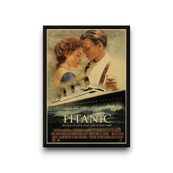 Affiche de Film Vintage - Titanic