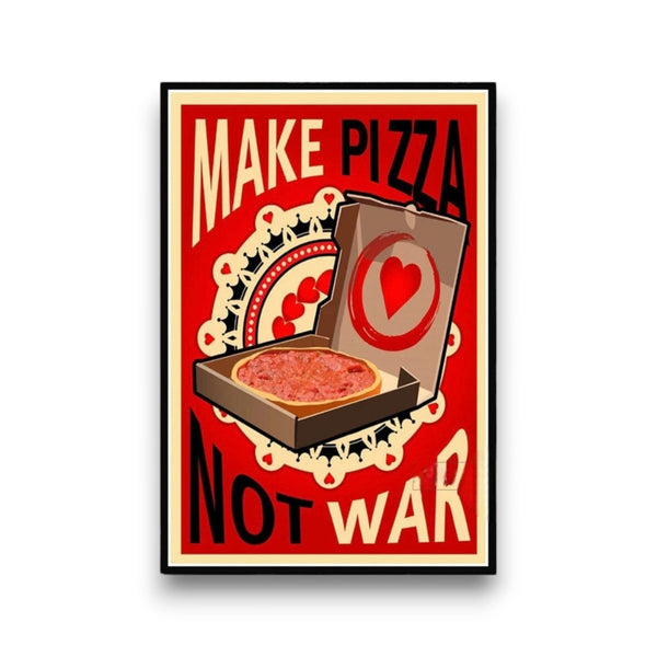 Affiche Pop Art - Make Art Not War