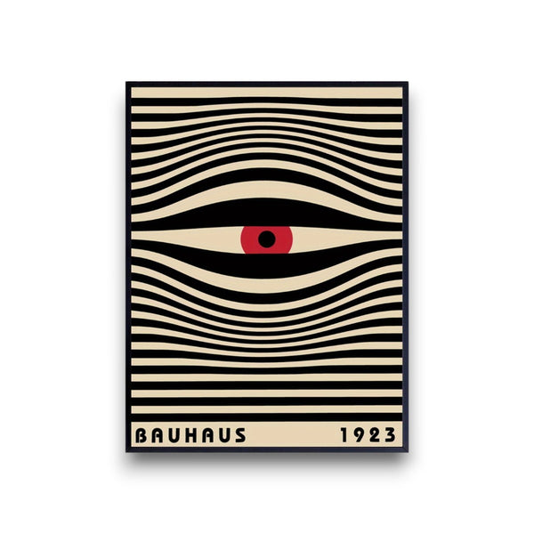 Affiche Bauhaus - Eye 1923