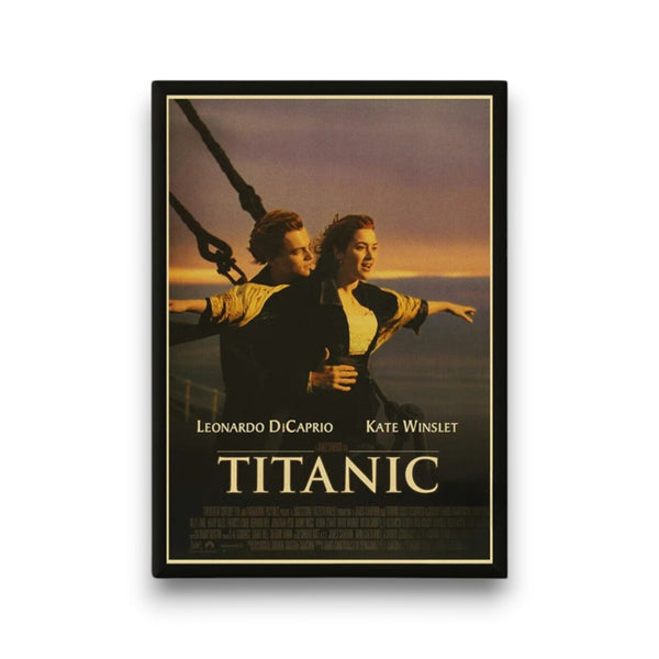 Affiche de Film Vintage - Titanic