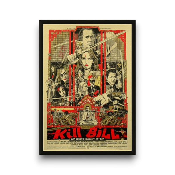 Affiche de Film Vintage - Kill Bill