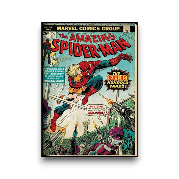 Affiche Vintage Marvel - Spider Man