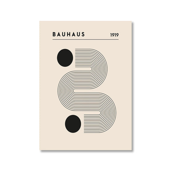 Affiche Bauhaus - 1919