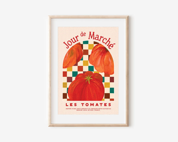 Affiche Vintage - Art Mural Inspiration Food