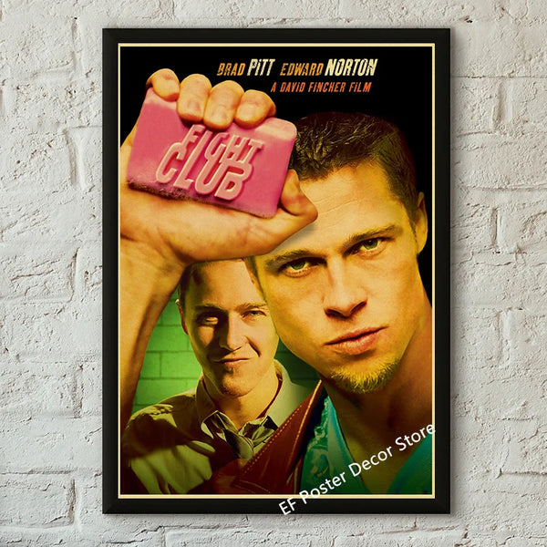 Affiche de Film Vintage - Fight Club