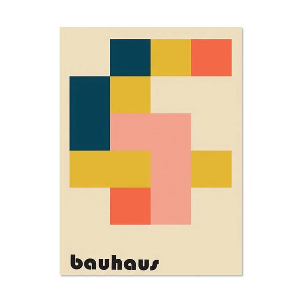 Affiche Bauhaus - Color