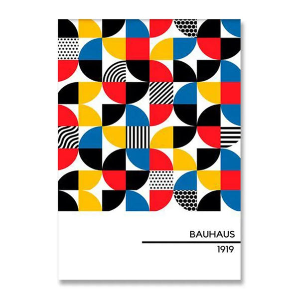 Affiche Bauhaus - 1919