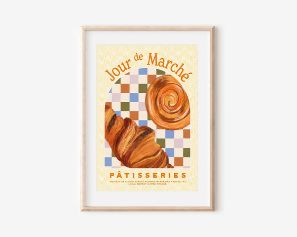 Affiche Vintage - Art Mural Inspiration Food