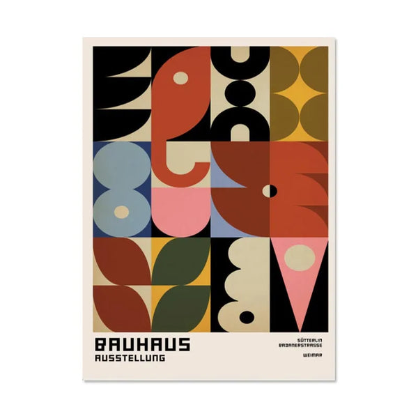 Affiche Bauhaus - Ausstellung