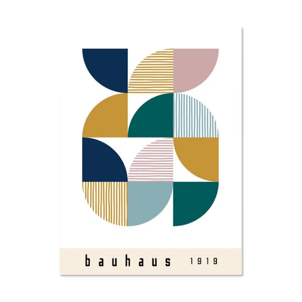 Affiche Bauhaus - 1919