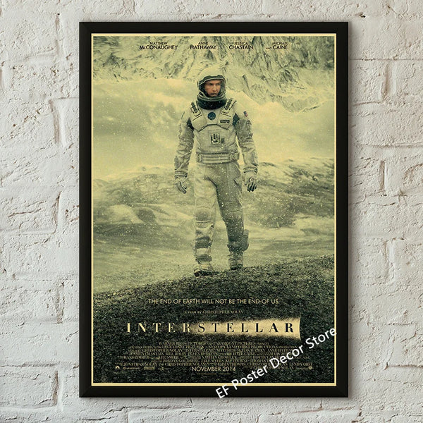 Affiche de Film Vintage - Interstellar