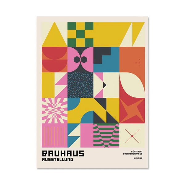 Affiche Bauhaus - Ausstellung Color